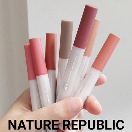 コットンメルティングリップ/ネイチャーリパブリック/口紅を使ったクチコミ(5枚目)