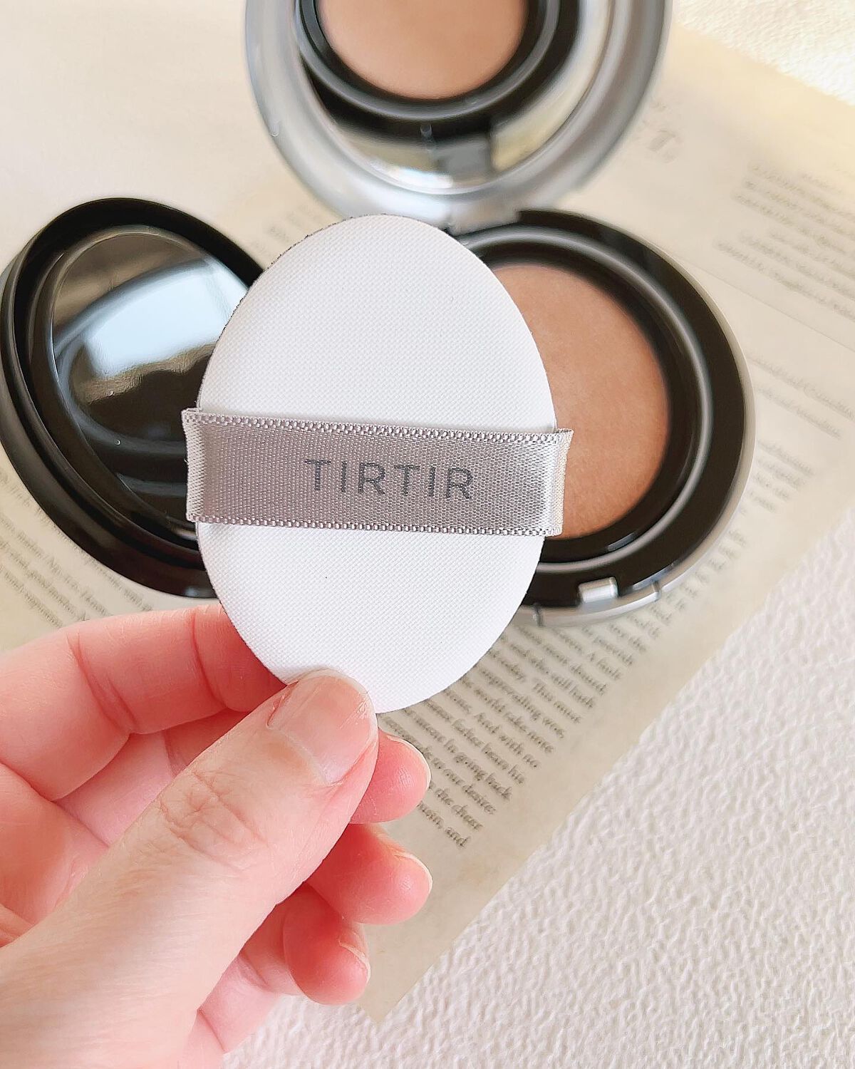 マスクフィットオーラクッション/TIRTIR(ティルティル)/クッションファンデーションを使ったクチコミ(4枚目)