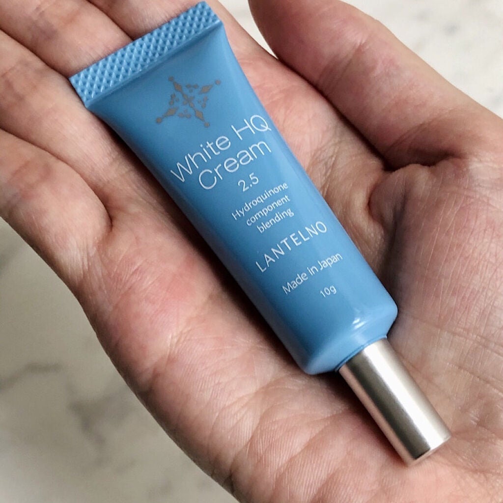 ハイドロキノン2.5%配合ランテルノホワイトHQクリーム/LANTELNO/フェイスクリームを使ったクチコミ(2枚目)