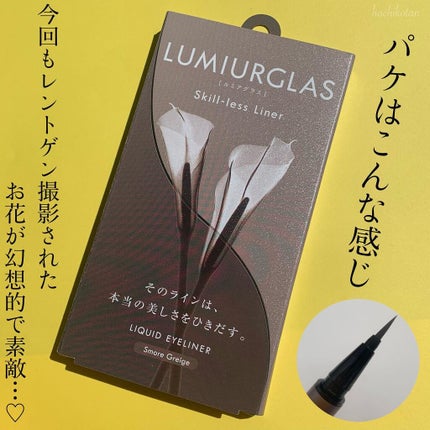 スキルレスライナー/LUMIURGLAS/リキッドアイライナーを使ったクチコミ(4枚目)