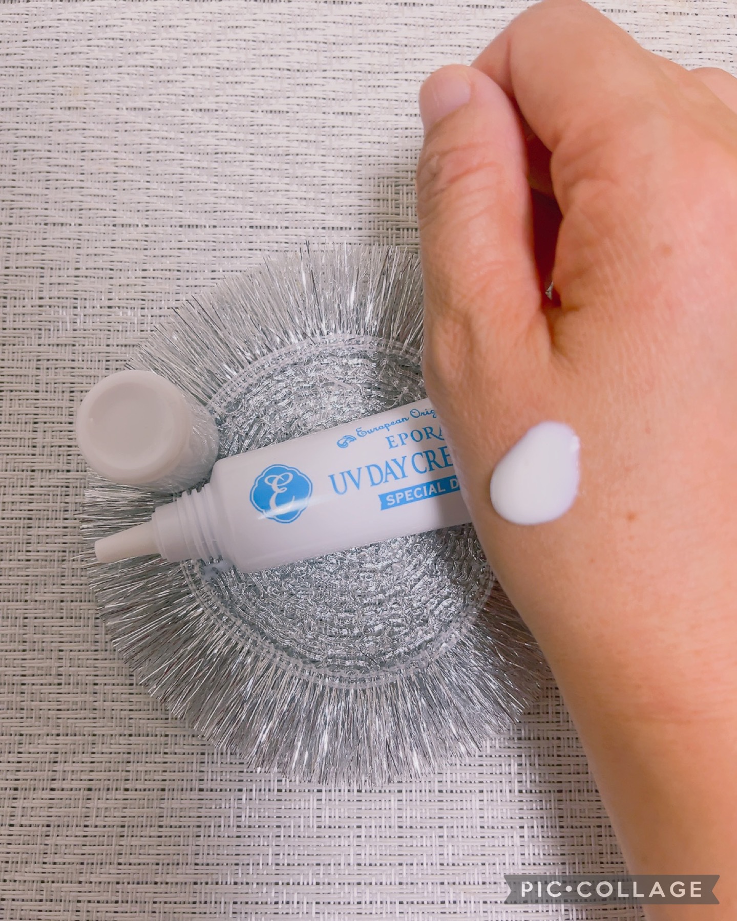UVデイクリーム&ベース/EPORASHE/日焼け止めクリームを使ったクチコミ（2枚目）