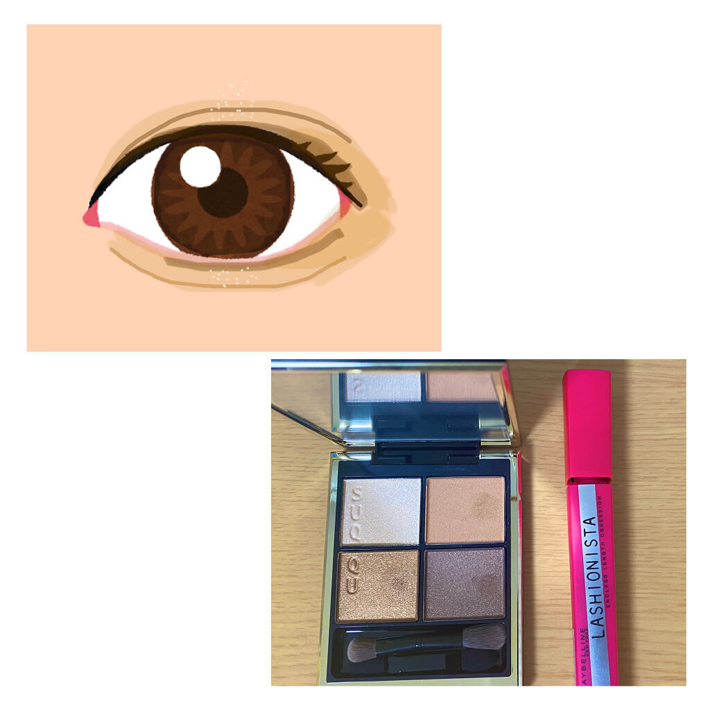 ラッシュニスタ N/MAYBELLINE NEW YORK/マスカラを使ったクチコミ（1枚目）