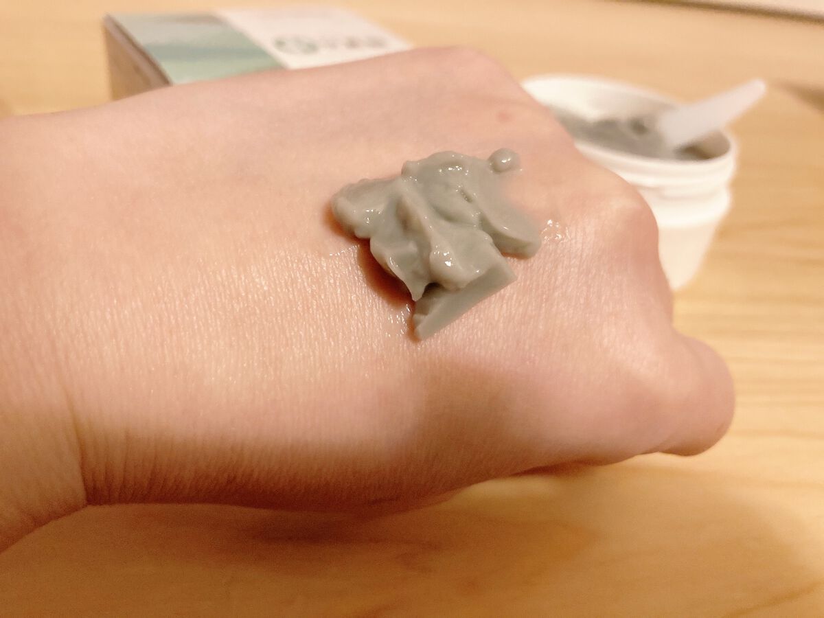 阿賀のゆ クレイパック/kanben cosmetics/洗い流すパック・マスクを使ったクチコミ(2枚目)