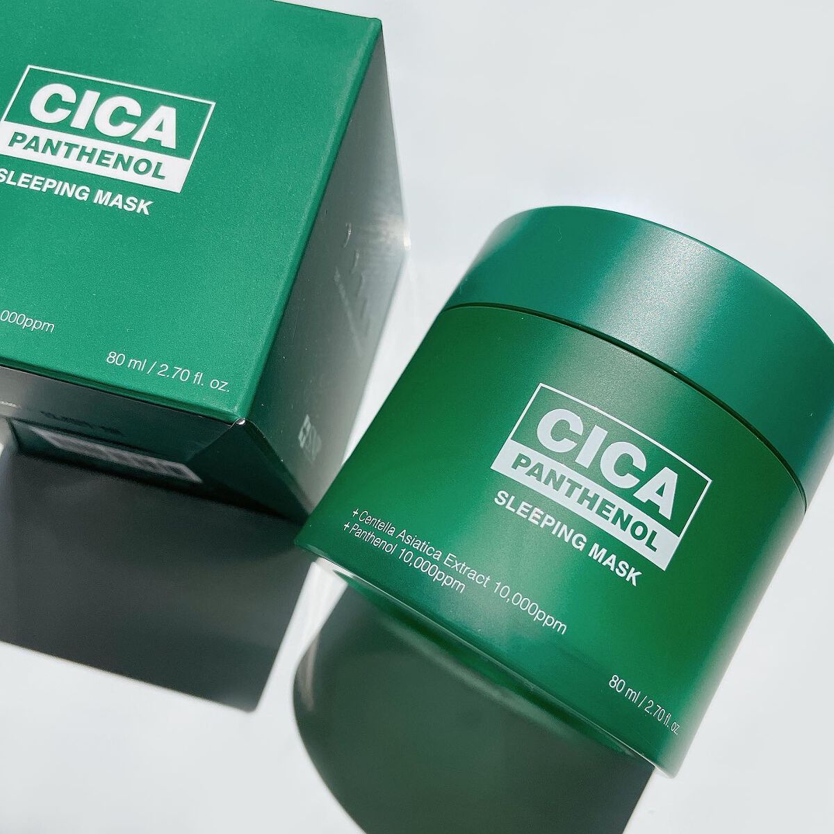 シカパンテノールスリーピングマスク/SNP/フェイスクリームを使ったクチコミ(1枚目)