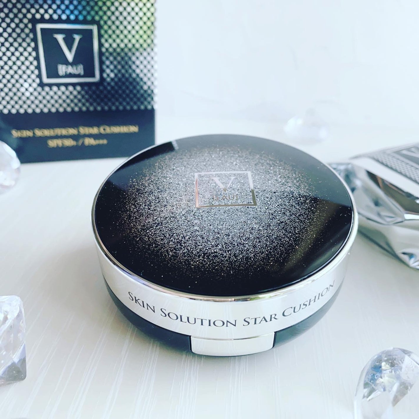 スキンソリューションスタークッション/FAU/クッションファンデーションを使ったクチコミ(1枚目)