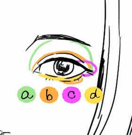 スモール アイシャドウ×9/M・A・C/アイシャドウパレットを使ったクチコミ(4枚目)