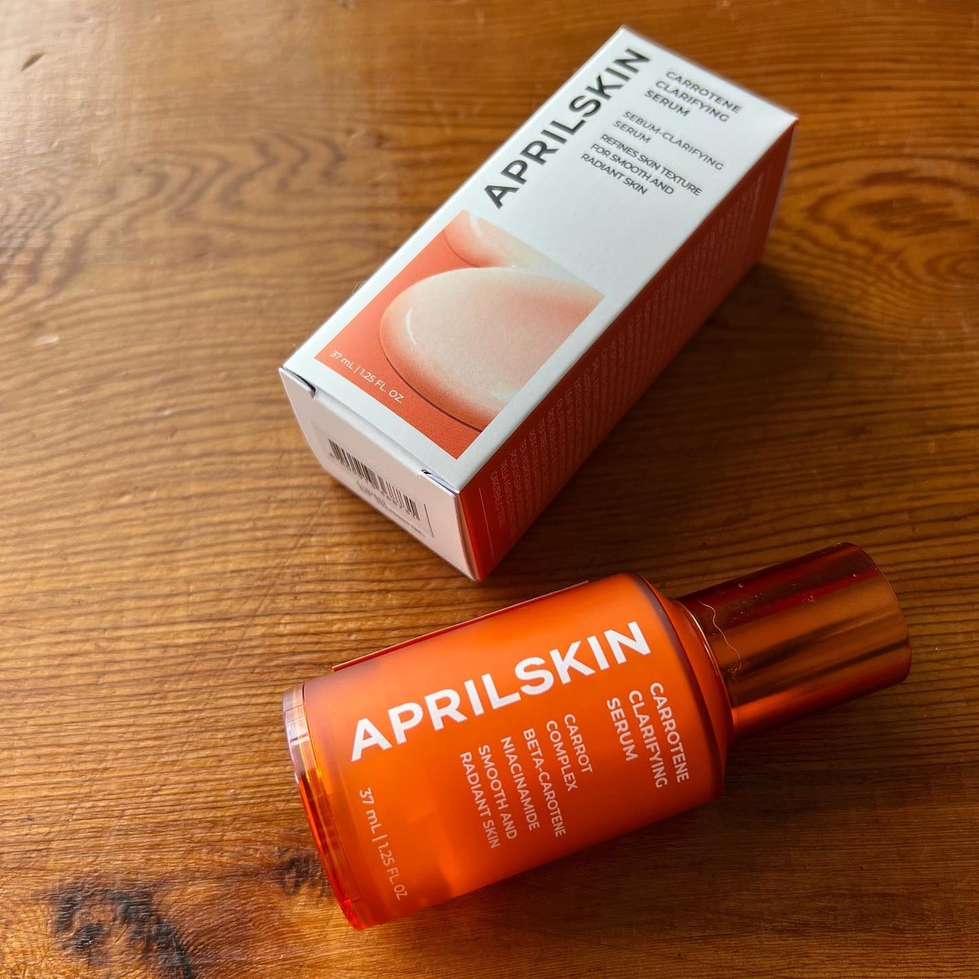 リアルカロテンブレミッシュクリアセラム/APRILSKIN/美容液を使ったクチコミ(2枚目)