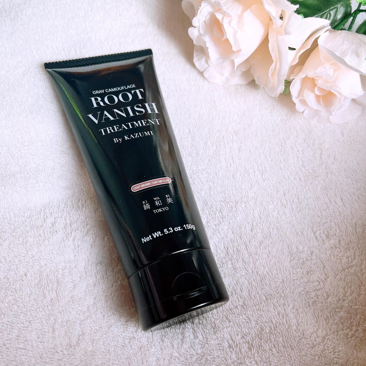 ROOT VANISH 白髪染めカラーシャンプー/ トリートメント/綺和美/市販シャンプーを使ったクチコミ(1枚目)