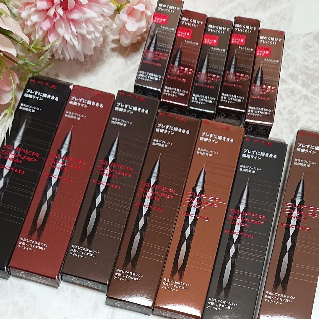 スーパーシャープライナーEX4.0/KATE/リキッドアイライナーを使ったクチコミ(1枚目)