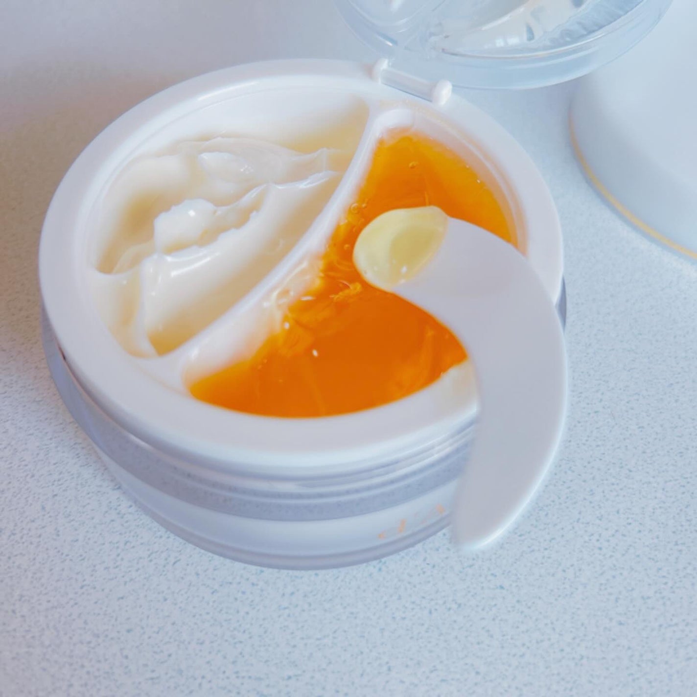 ホワイトトリュフダブルセラムアンドクリーム/ダルバ/フェイスクリームを使ったクチコミ(3枚目)