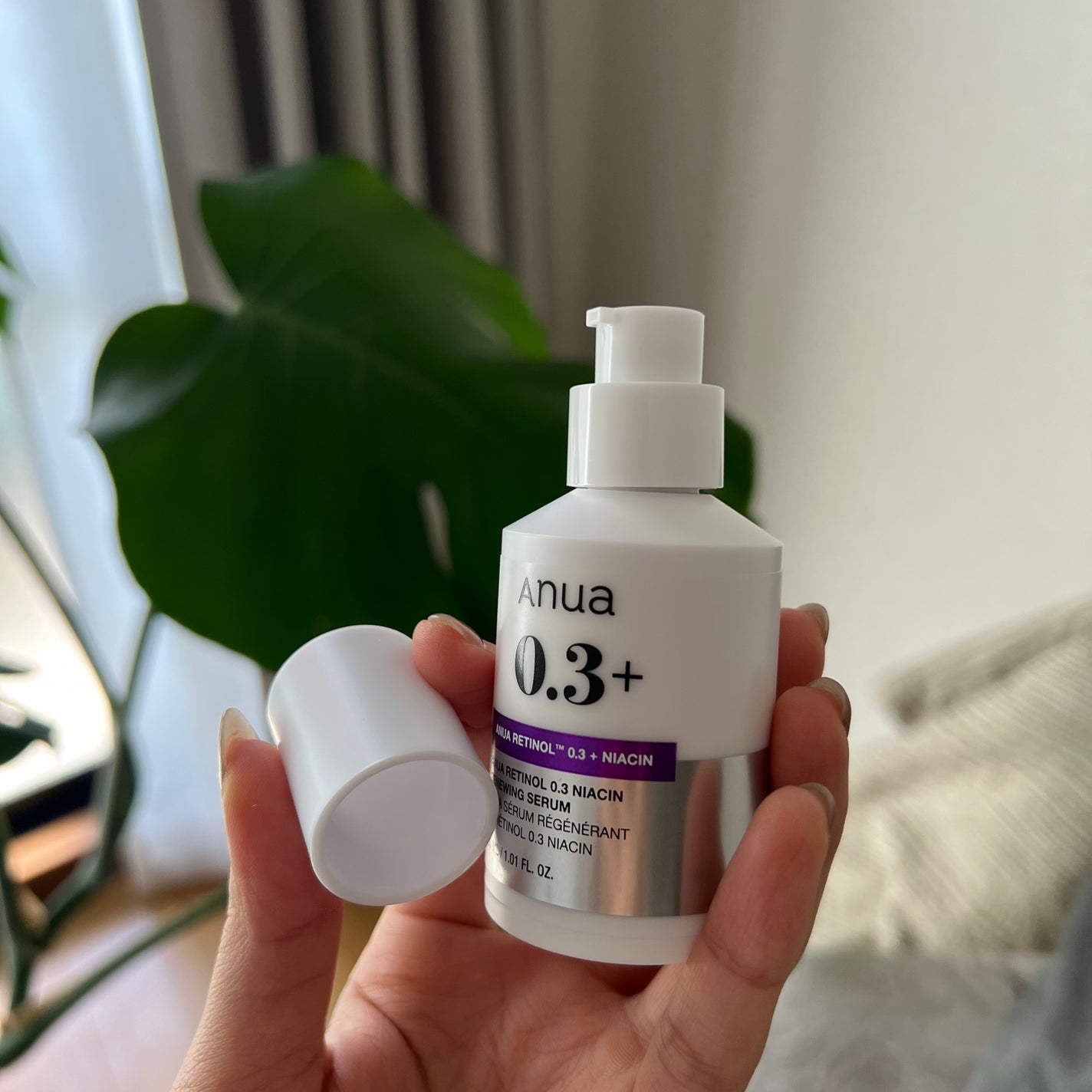 レチノール0.3 ナイアシンリニューイングセラム/Anua/美容液を使ったクチコミ(2枚目)