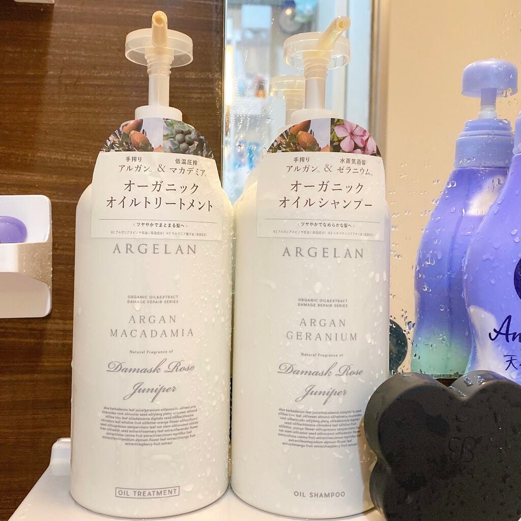 ダメージ リペア オイル シャンプー/オイル ヘア トリートメント/アルジェラン/市販シャンプーを使ったクチコミ(1枚目)