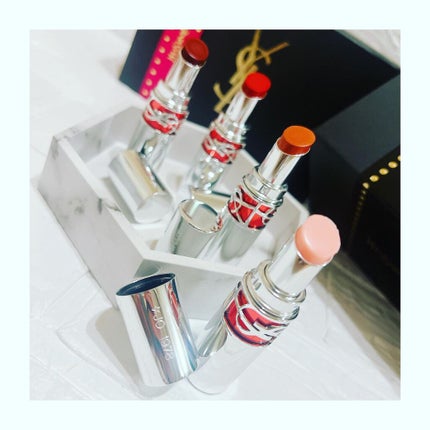 YSL ラブシャイン キャンディグレーズ/YVES SAINT LAURENT BEAUTE/口紅を使ったクチコミ(4枚目)