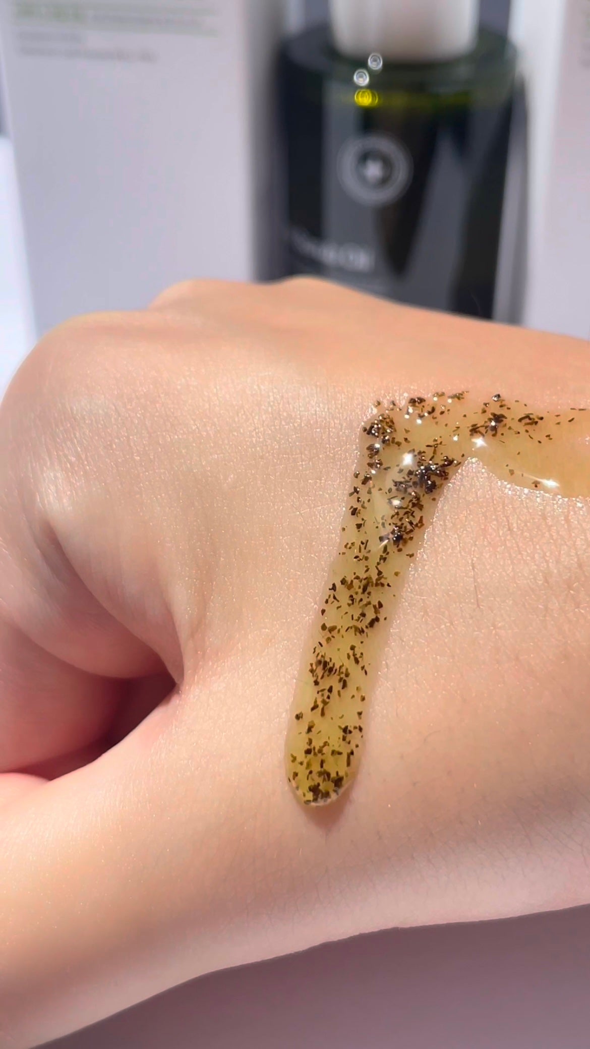 しぃ on LIPS 「_韓国で大人気商品スペアスクラブオイルを紹介させて頂きます💁🏼..」(5枚目)