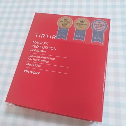 マスク フィット レッド クッション/TIRTIR(ティルティル)/クッションファンデーションを使ったクチコミ(1枚目)