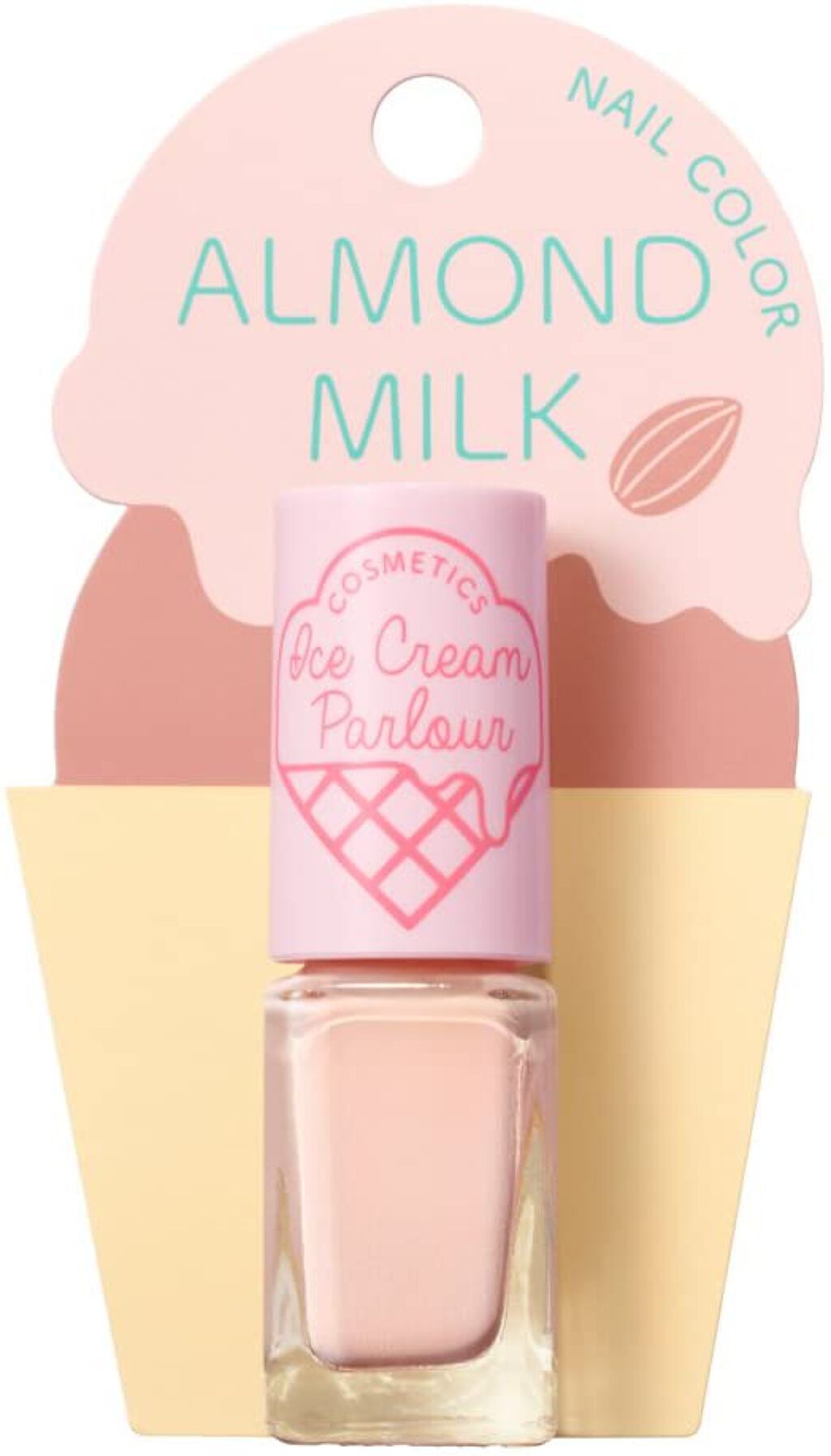 ネイルカラー アーモンドミルク