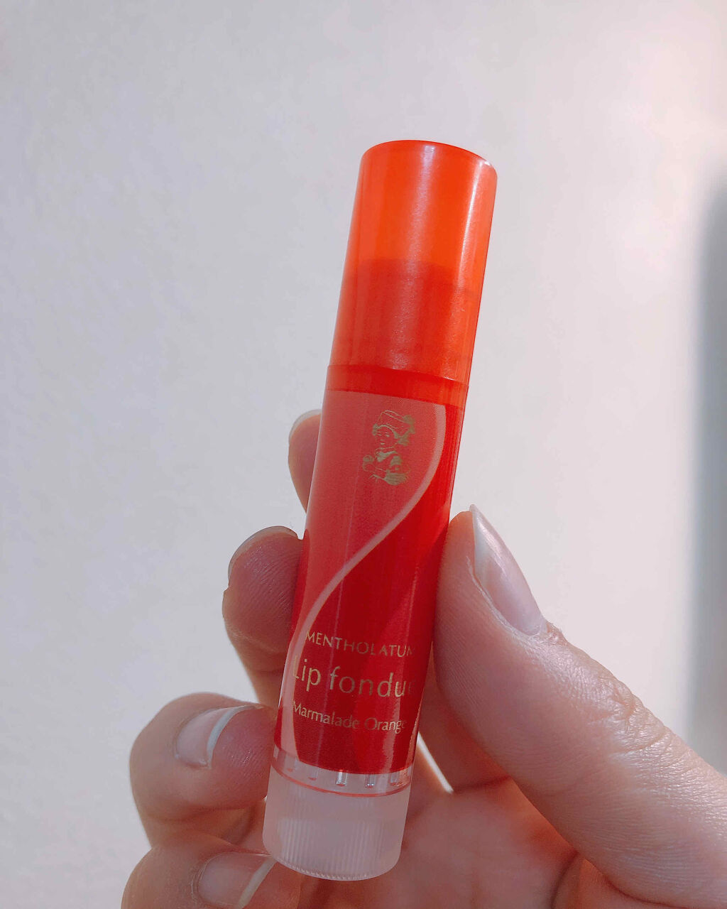 リップフォンデュ マーマレードオレンジ/メンソレータム/リップバームを使ったクチコミ（1枚目）