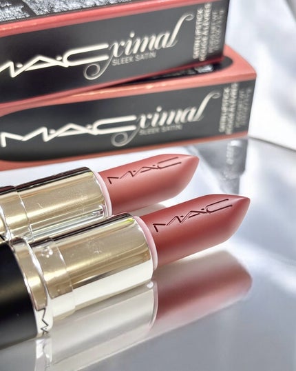 マキシマル スリーク サテン リップスティック/M・A・C/口紅を使ったクチコミ(6枚目)