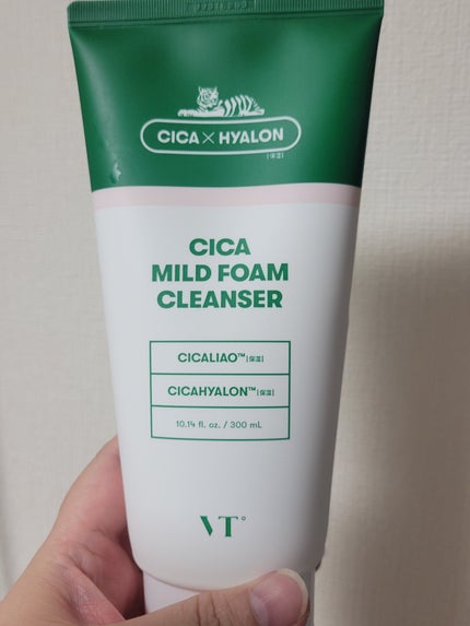 CICA マイルドフォームクレンザー/VT/洗顔フォームを使ったクチコミ(1枚目)