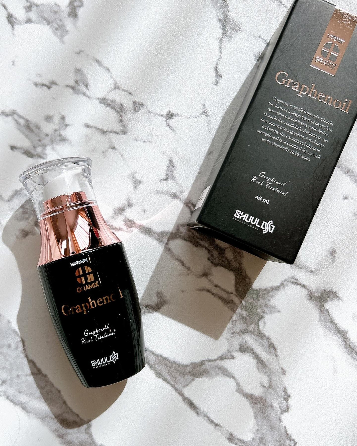 グラフィノイル/GRAMIX/ヘアオイルを使ったクチコミ(1枚目)