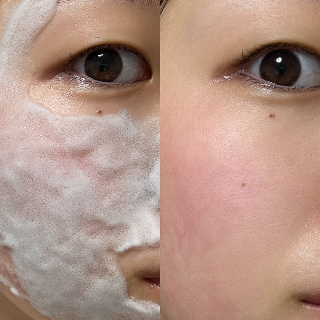 洗顔だけじゃない+パックもできる洗顔料/ONE STONE TWO BIRDS/その他洗顔料を使ったクチコミ(2枚目)