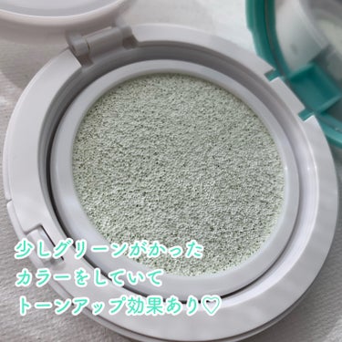 BRING GREEN ティーツリートーンアップクッションのクチコミ「ご覧いただきありがとうございます😊

◎BRING GREEN 
ティーツリートーンアップサン.....」（3枚目）