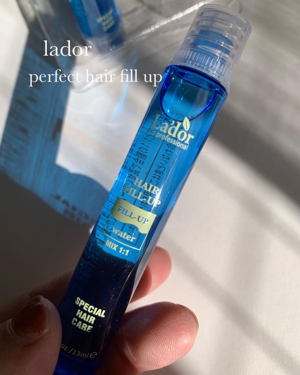 PERFECT HAIR FILL-UP/La'dor/洗い流すヘアトリートメントを使ったクチコミ（1枚目）