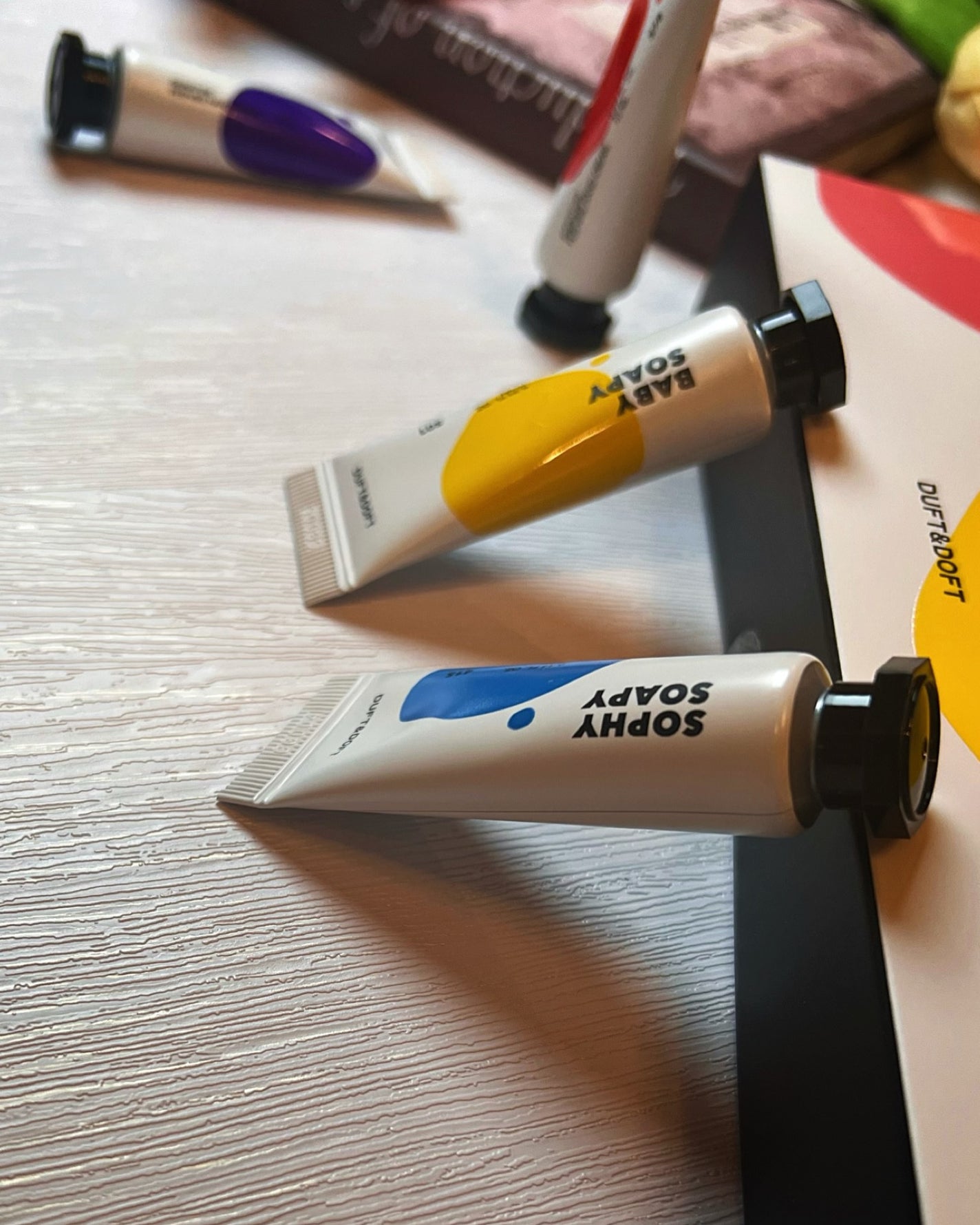 シグネチャーパフュームハンドクリームミニチュアギフトセット/DUFT&DOFT/ハンドクリームを使ったクチコミ(7枚目)