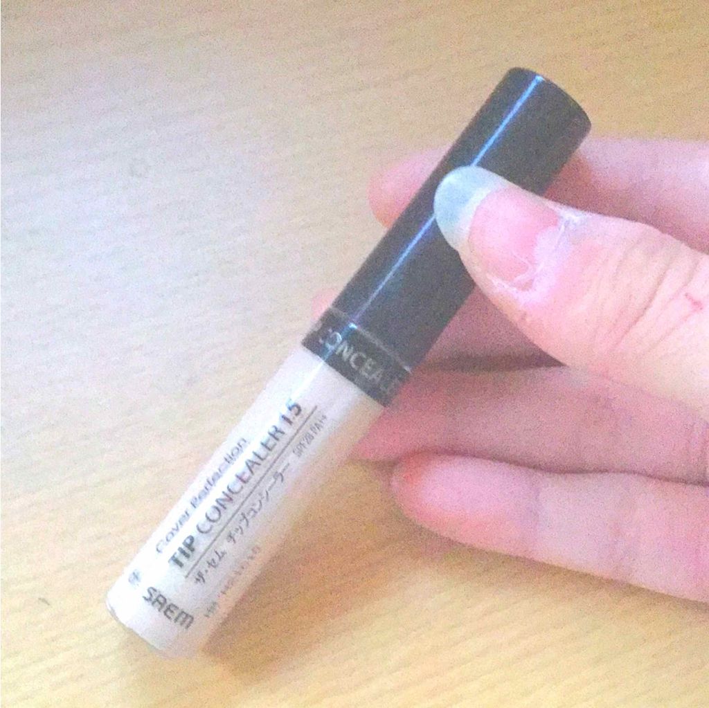 カバーパーフェクション チップコンシーラー/the SAEM/リキッドコンシーラーを使ったクチコミ(1枚目)