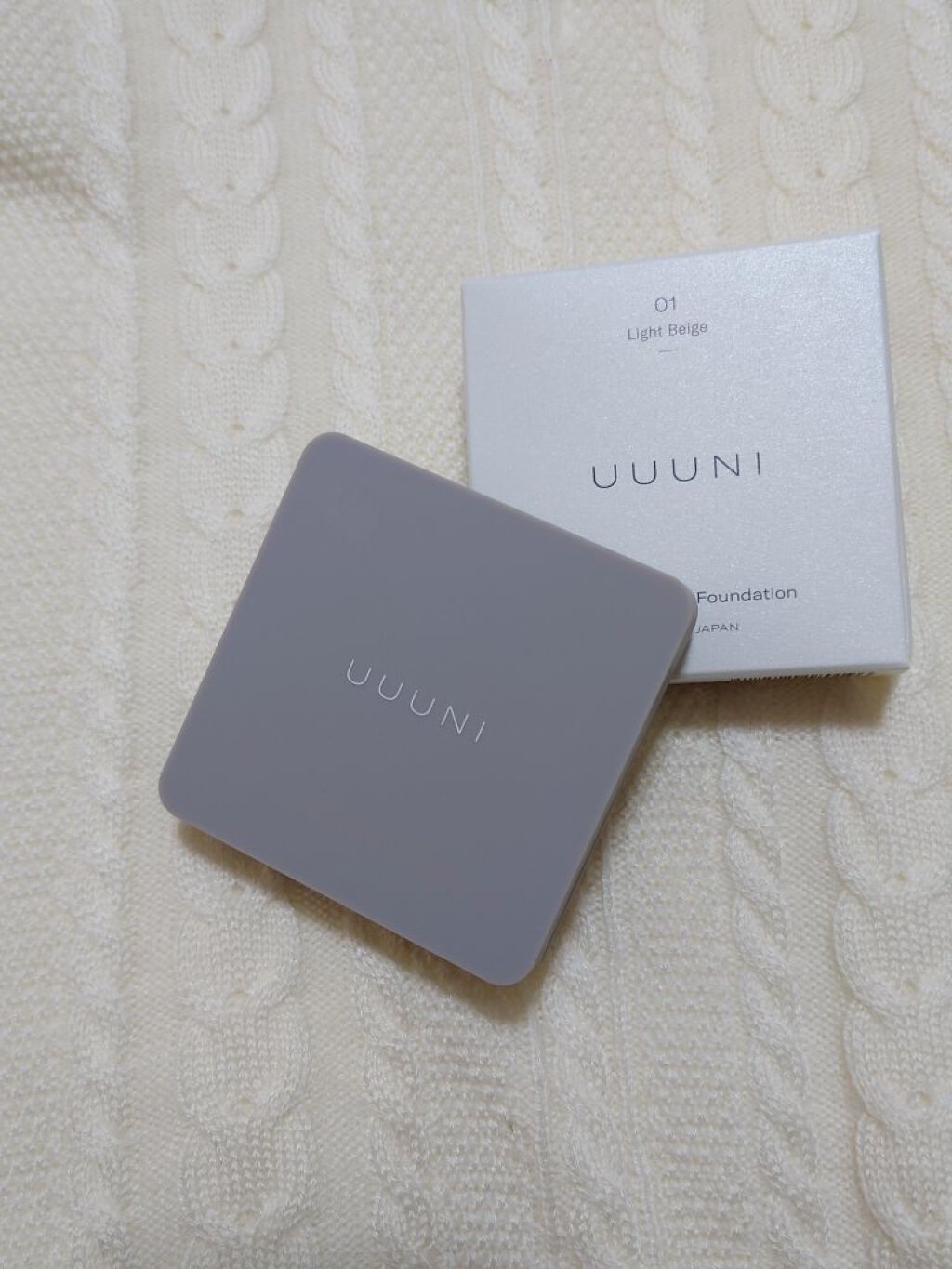 ブライトアップスキンファンデーション/UUUNI/クッションファンデーションを使ったクチコミ（1枚目）