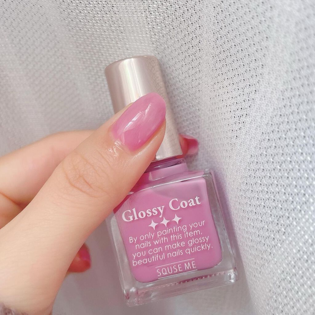 グロッシーコート/スキューズミー/オールインワンネイルを使ったクチコミ（2枚目）