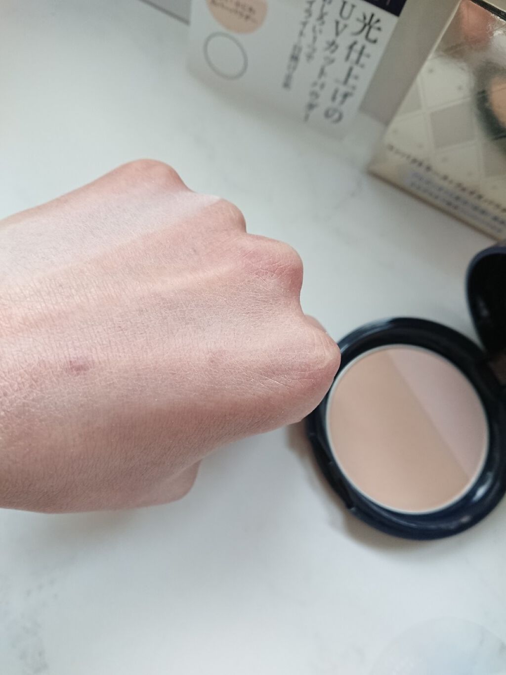 光仕上げパウダーUV/グレイシィ/プレストパウダーを使ったクチコミ(3枚目)