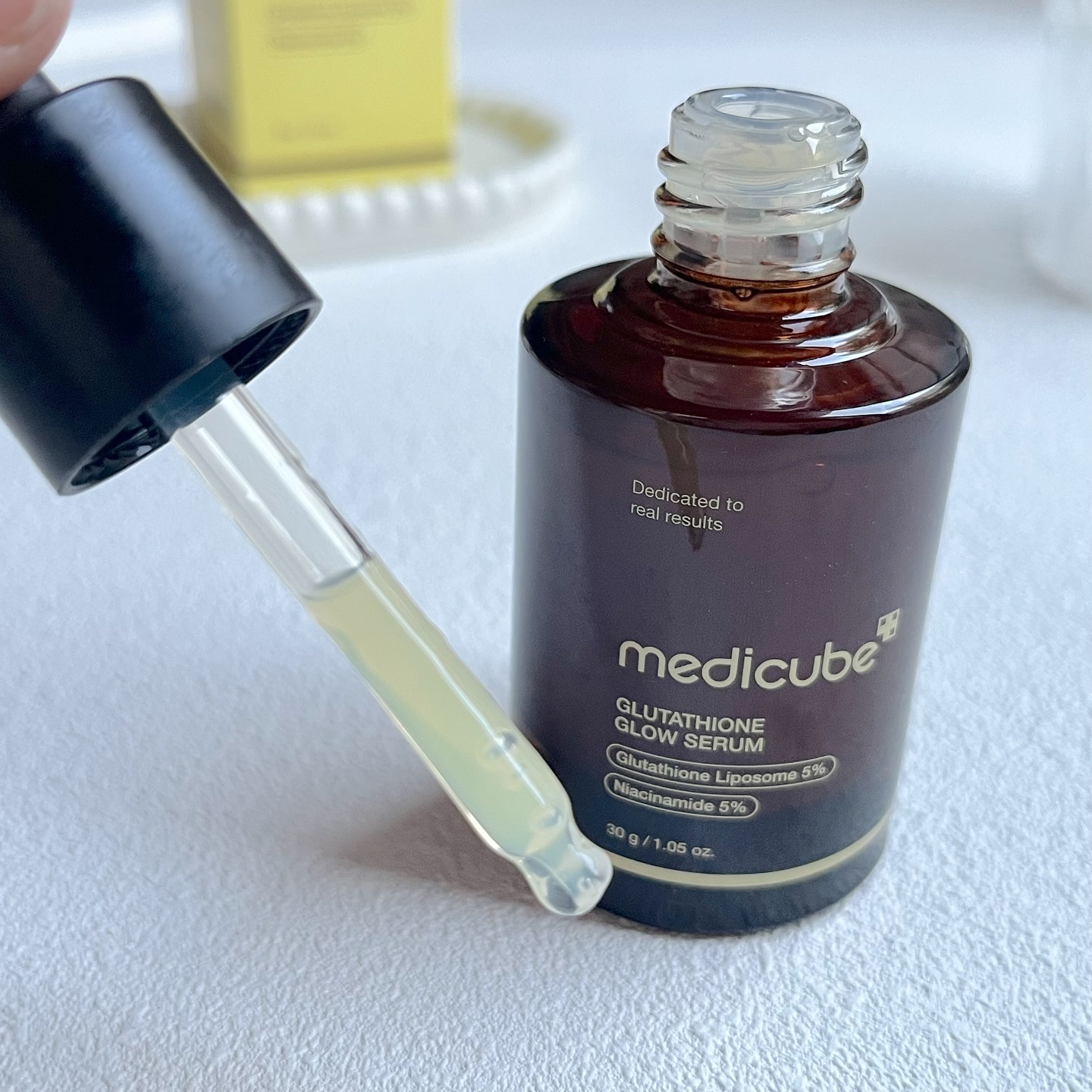 グルタチオングロウアンプル/MEDICUBE/美容液を使ったクチコミ（3枚目）