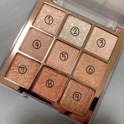 シャドウパレット/dasique/アイシャドウパレットを使ったクチコミ(2枚目)