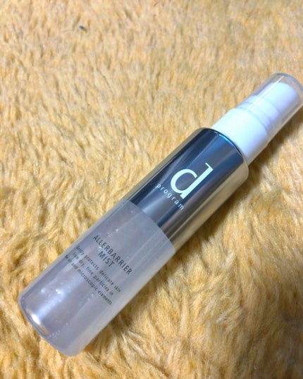 アレルバリア ミスト/d プログラム/ミスト状化粧水を使ったクチコミ(1枚目)