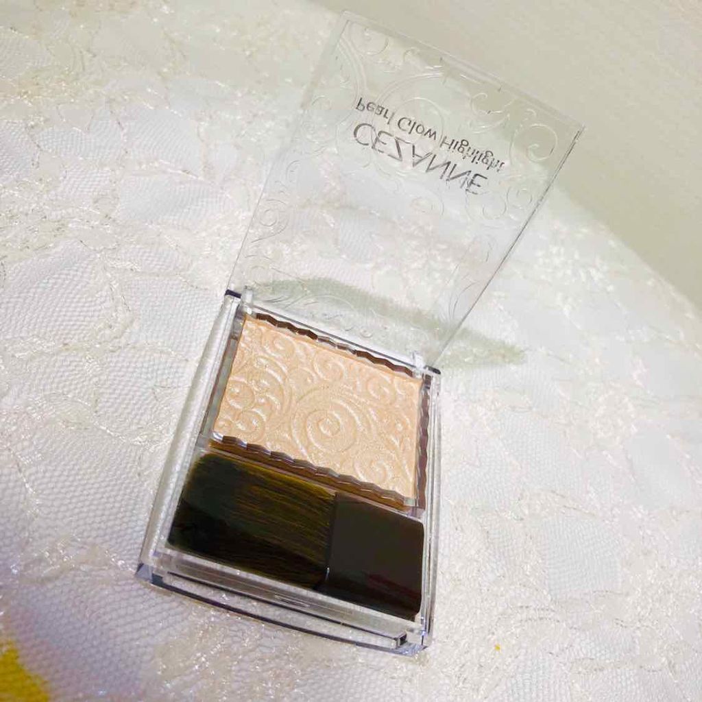 パールグロウハイライト/CEZANNE/パウダーハイライトを使ったクチコミ(3枚目)