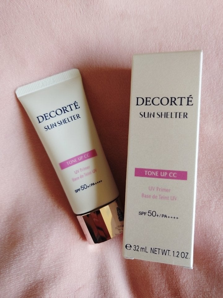 サンシェルター トーンアップCC/DECORTÉ/CCクリームを使ったクチコミ(1枚目)