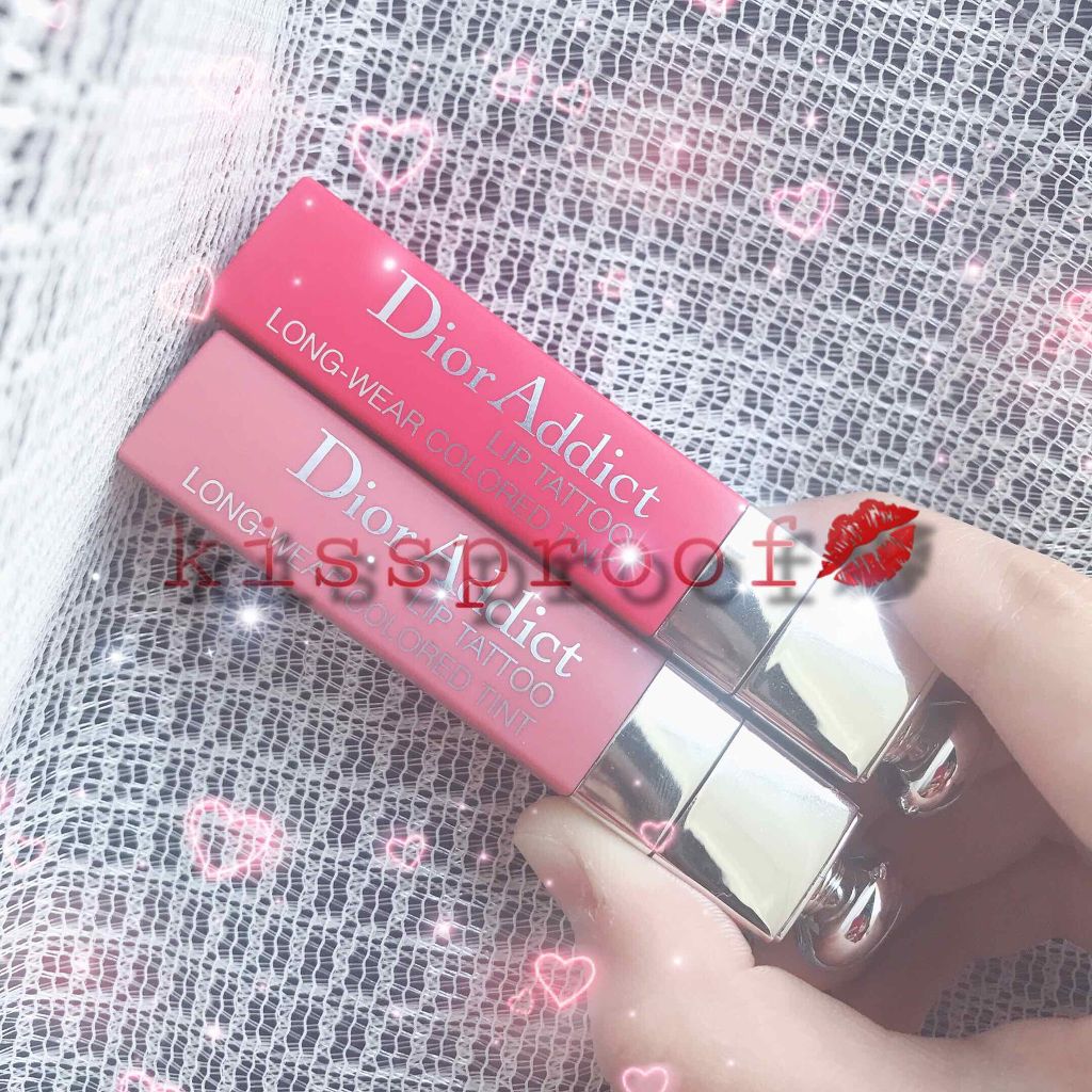 【旧】ディオール アディクト リップ ティント/Dior/リップグロスを使ったクチコミ(1枚目)