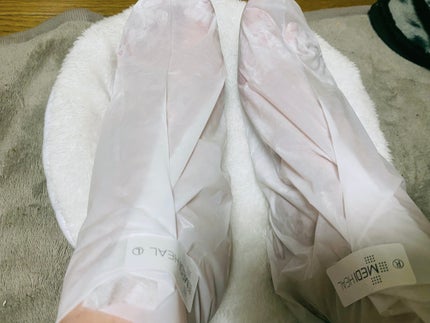 パラフィン フットマスク EX/MEDIHEAL/レッグ・フットケアを使ったクチコミ(3枚目)