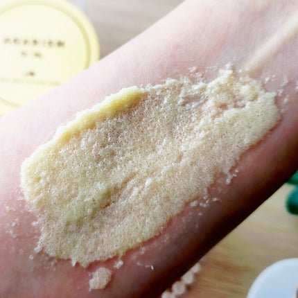 Q+Me スウィートボムタラソスクラブレモンティーの香り/AGARISM/バスト・ヒップケアを使ったクチコミ(3枚目)