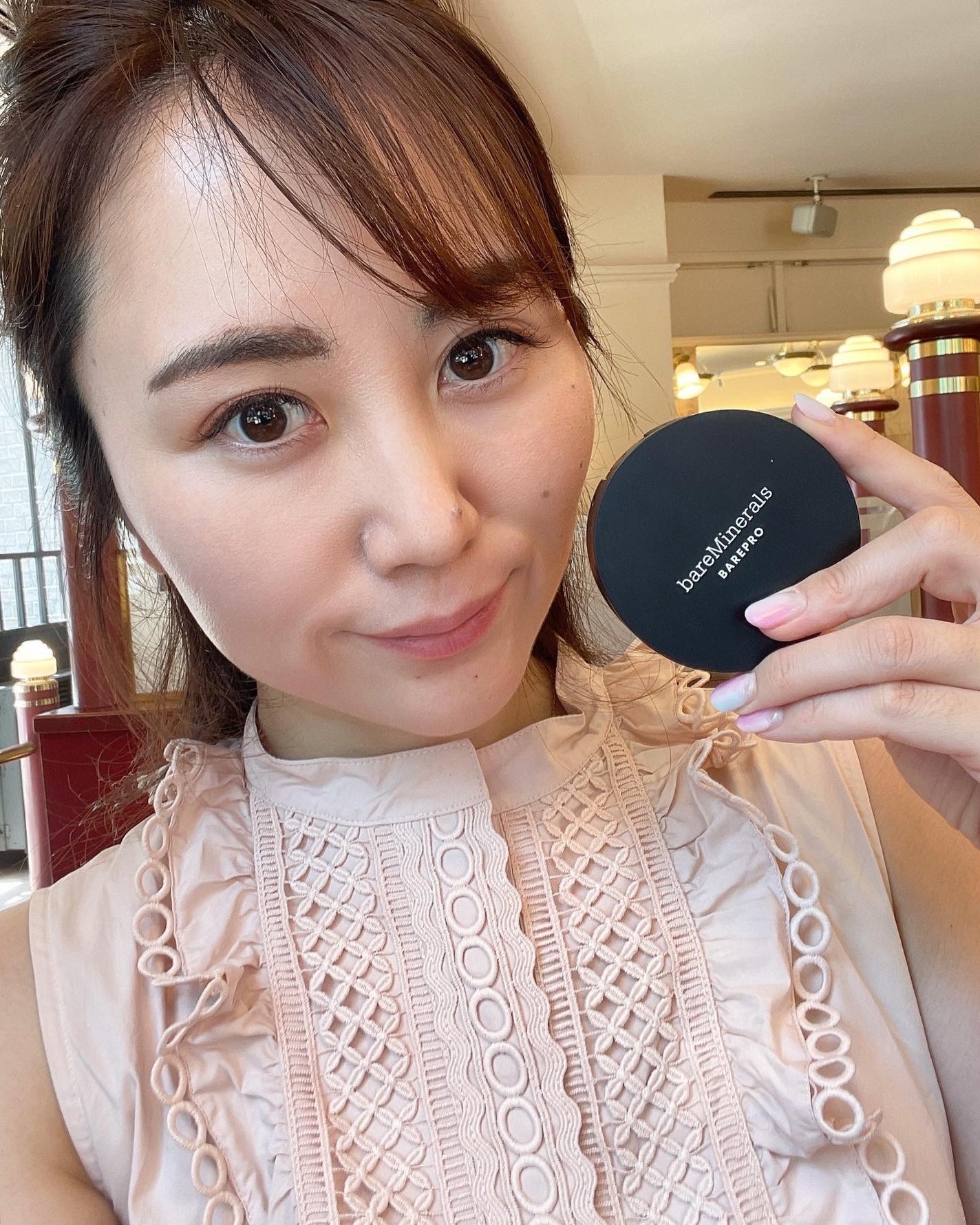 ベアプロ 16HR パウダー ファンデーション/bareMinerals/パウダーファンデーションを使ったクチコミ(4枚目)