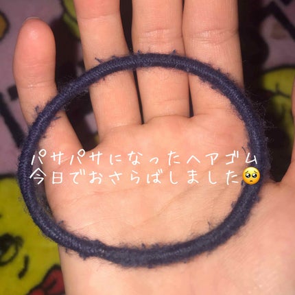 リングゴム/DAISO/ヘアアクセサリーを使ったクチコミ(3枚目)