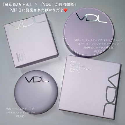 パーフェクティング シルキーフィット カバー クッション ファンデーション/VDL/クッションファンデーションを使ったクチコミ(2枚目)