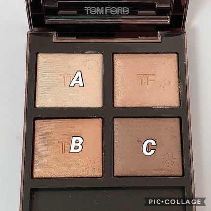 アイ カラー クォード/TOM FORD BEAUTY/アイシャドウパレットを使ったクチコミ(3枚目)
