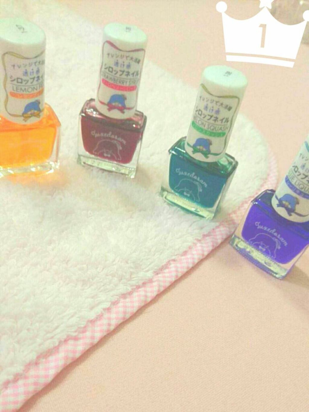 サンリオネイル/DAISO/マニキュアを使ったクチコミ(1枚目)