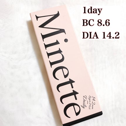 Minette/Minette/カラーコンタクトレンズを使ったクチコミ(2枚目)