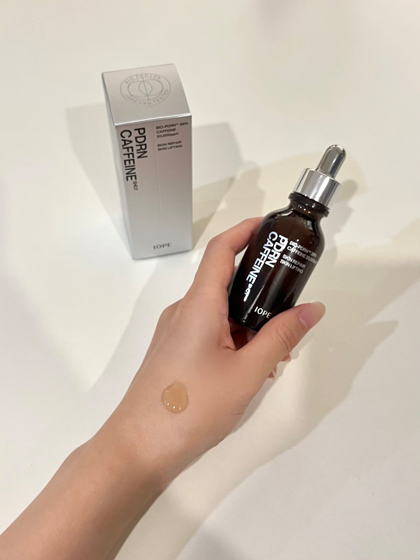 PDRNカフェインショット/IOPE/美容液を使ったクチコミ(2枚目)