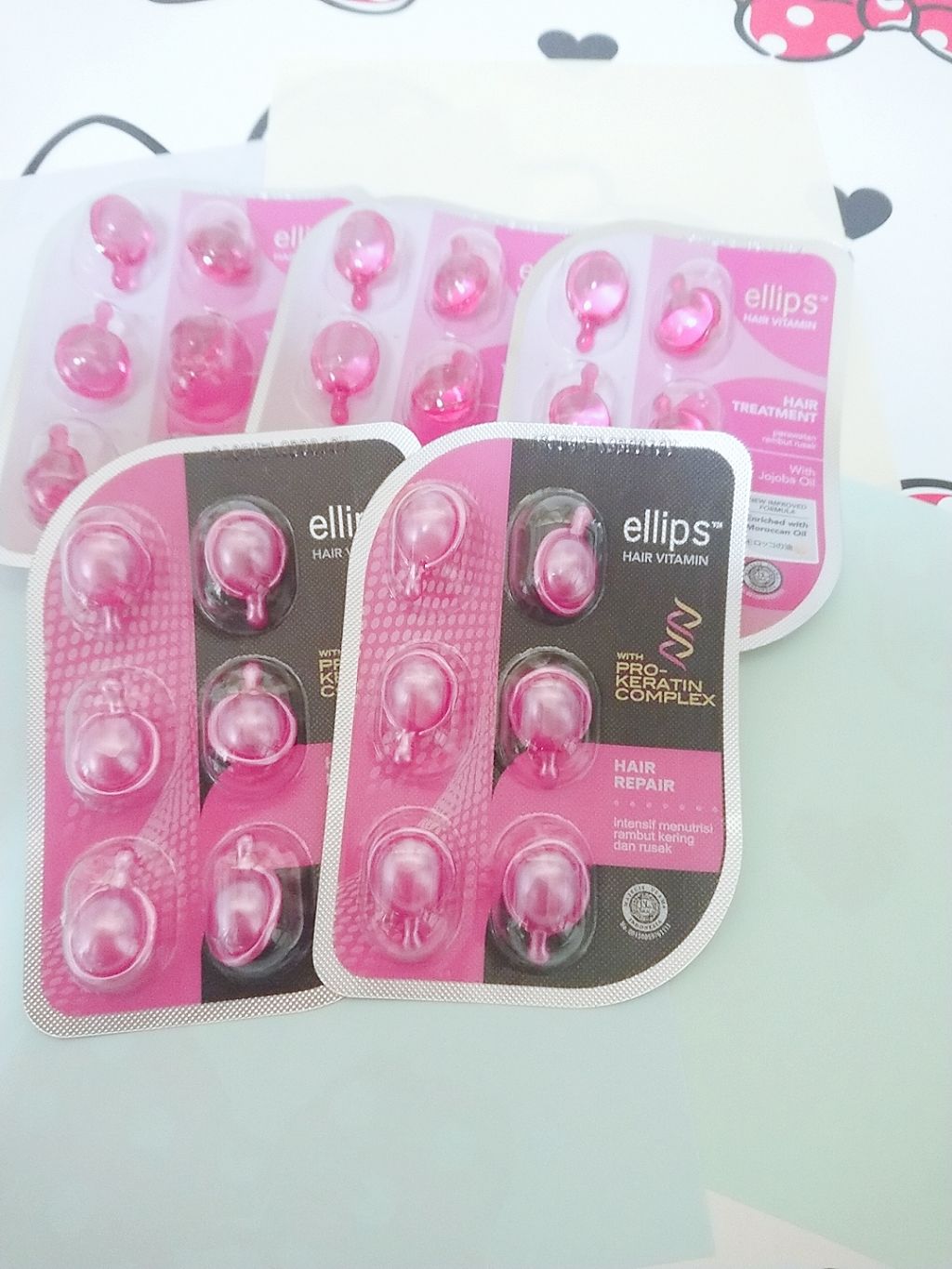 ヘアーオイル【トリートメント】/ellips/ヘアオイルを使ったクチコミ(1枚目)