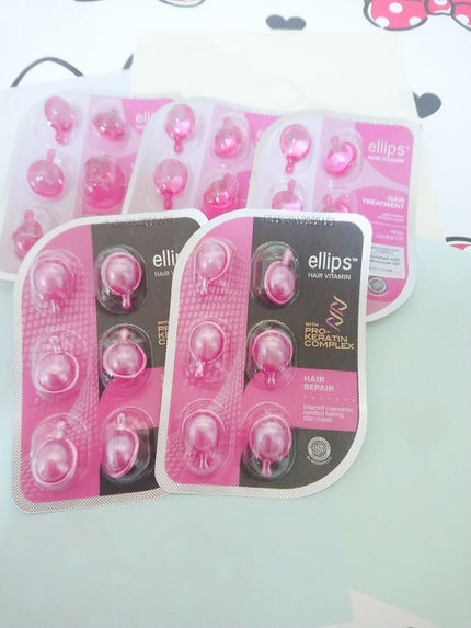 ヘアーオイル【トリートメント】/ellips/ヘアオイルを使ったクチコミ(1枚目)