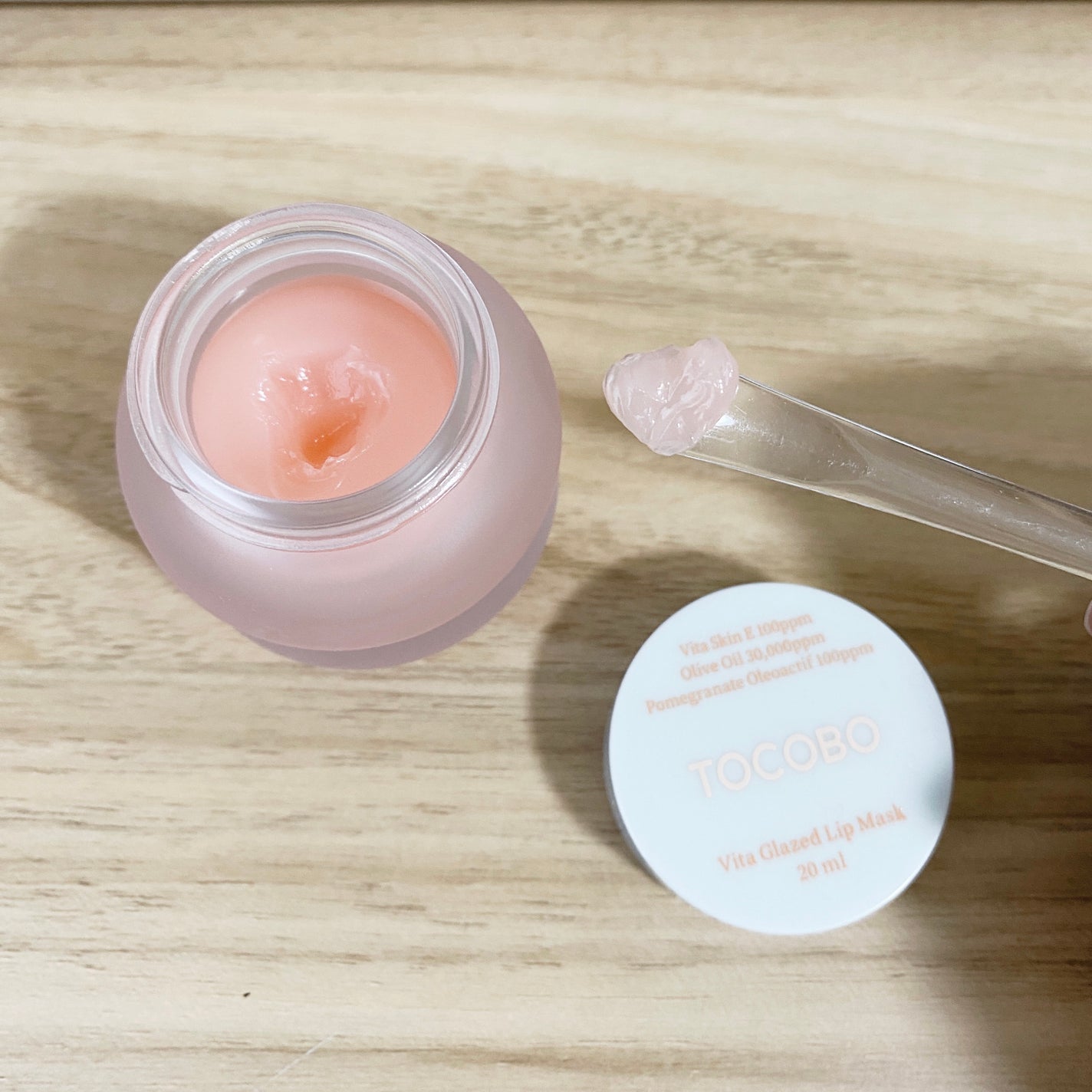 ビタグレーズドリップマスク/TOCOBO/リップマスクを使ったクチコミ(2枚目)